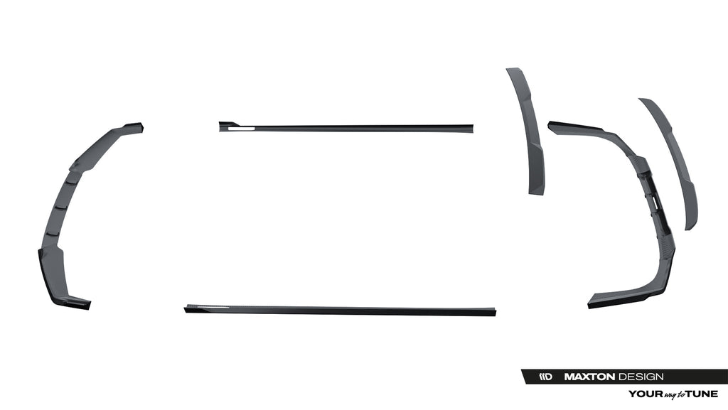 Maxton Design Set of Prepreg Carbon Fiber Splitters para BMW 7 / i7 M-Pack G70 - imagen 20