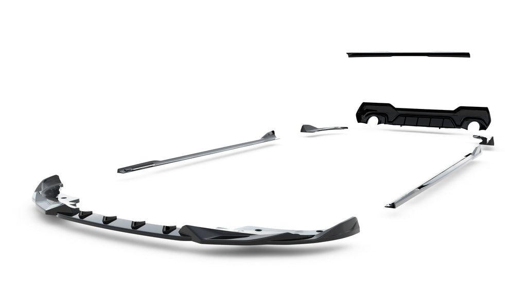 Maxton Design Set Of Splitters para BMW 4 M-Pack Coupe G22 / G22 Facelift - imagen 20