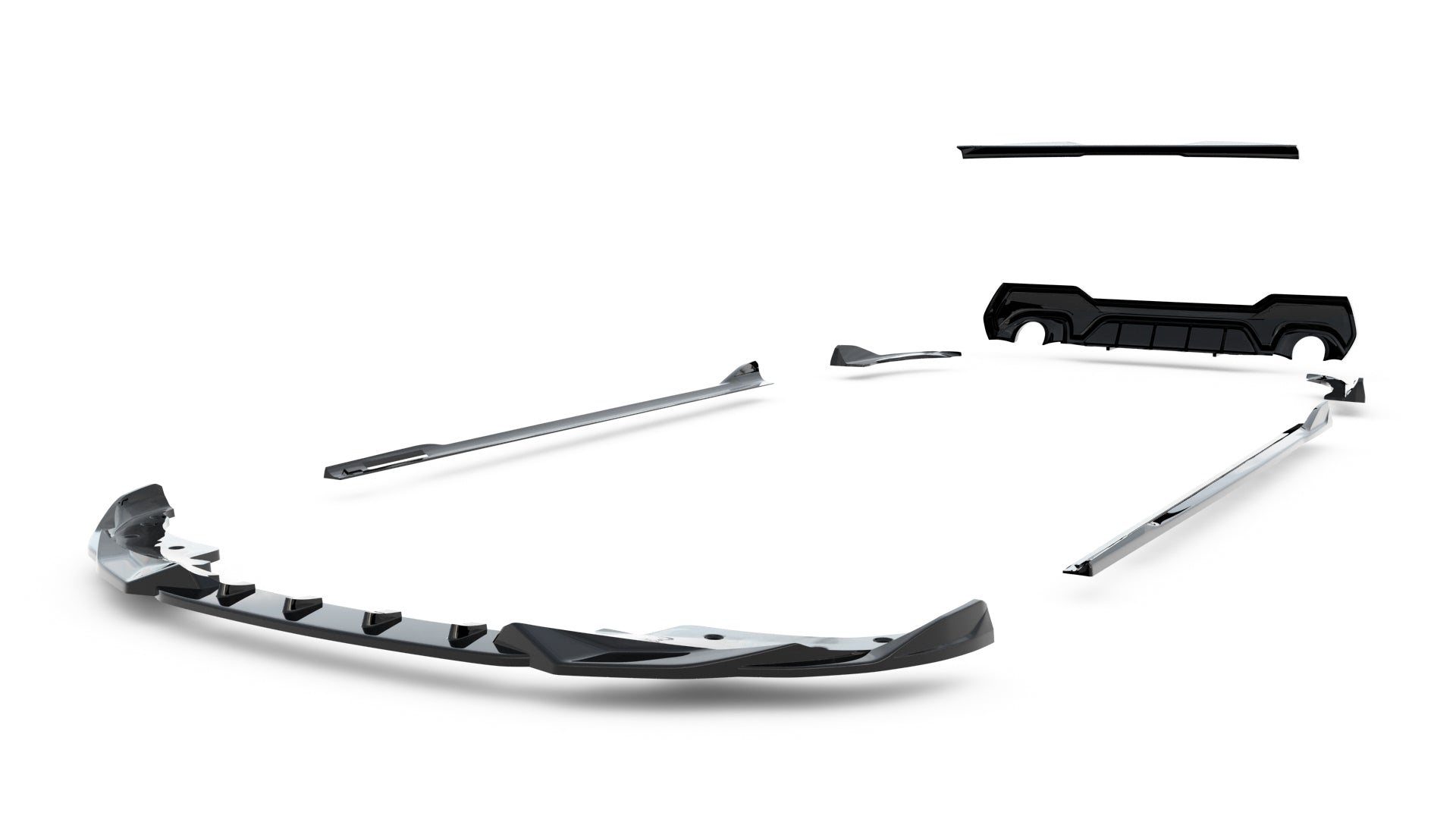 Maxton Design Set Of Splitters para BMW 4 M-Pack Coupe G22 / G22 Facelift - imagen 20