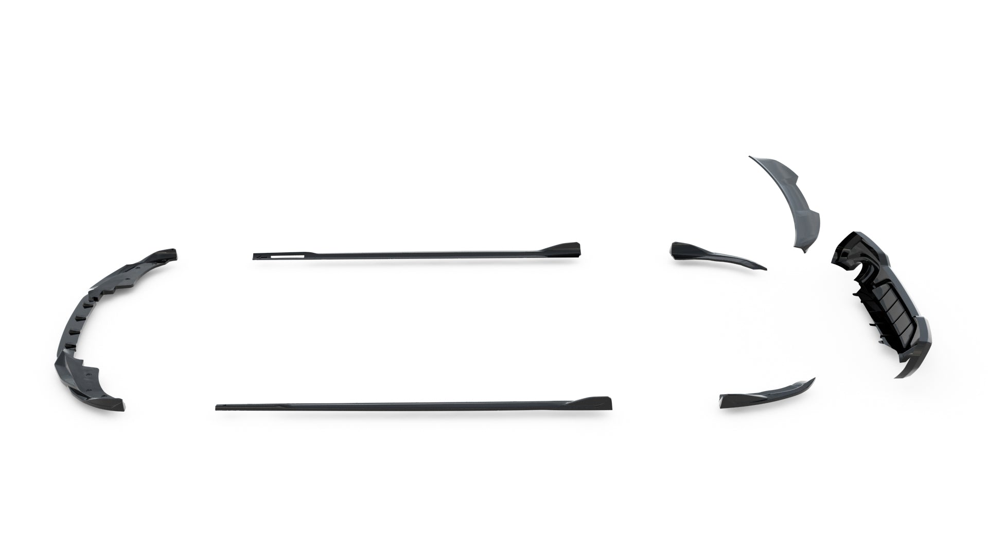 Maxton Design Set Of Splitters para BMW 4 M-Pack Coupe G22 / G22 Facelift - imagen 21