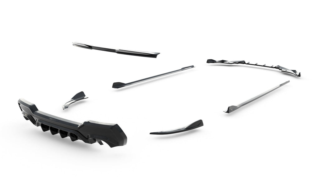 Maxton Design Set Of Splitters para BMW 4 M-Pack Coupe G22 / G22 Facelift - imagen 22