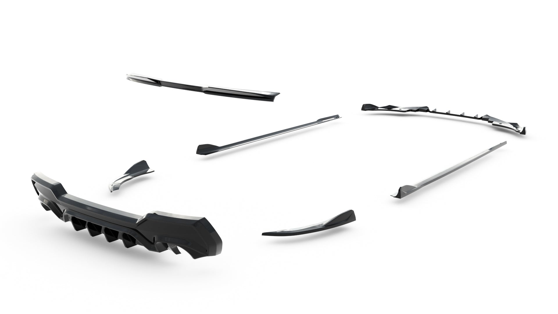 Maxton Design Set Of Splitters para BMW 4 M-Pack Coupe G22 / G22 Facelift - imagen 22