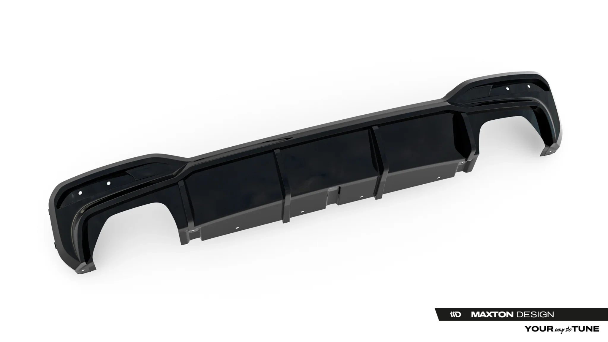 Maxton Design Difusor trasero para BMW 5 M-Pack Sedan / Touring G30 / G31 / G30 Facelift / G31 Facelift - imagen 5