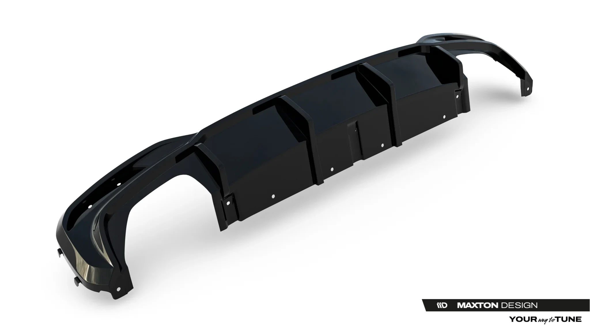 Maxton Design Difusor trasero para BMW 5 M-Pack Sedan / Touring G30 / G31 / G30 Facelift / G31 Facelift - imagen 6
