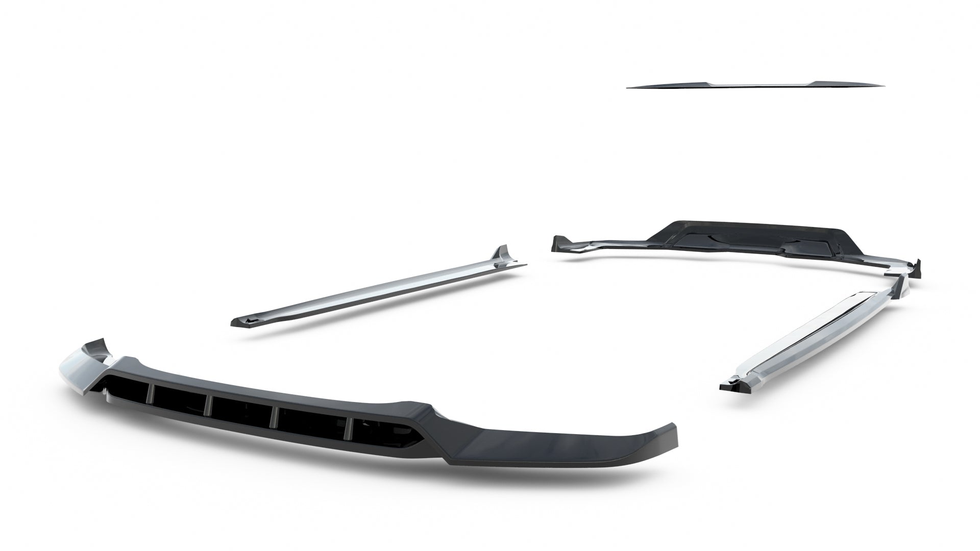 Maxton Design Set of Splitters V.2 para BMW X6 M-Pack F16 - imagen 13