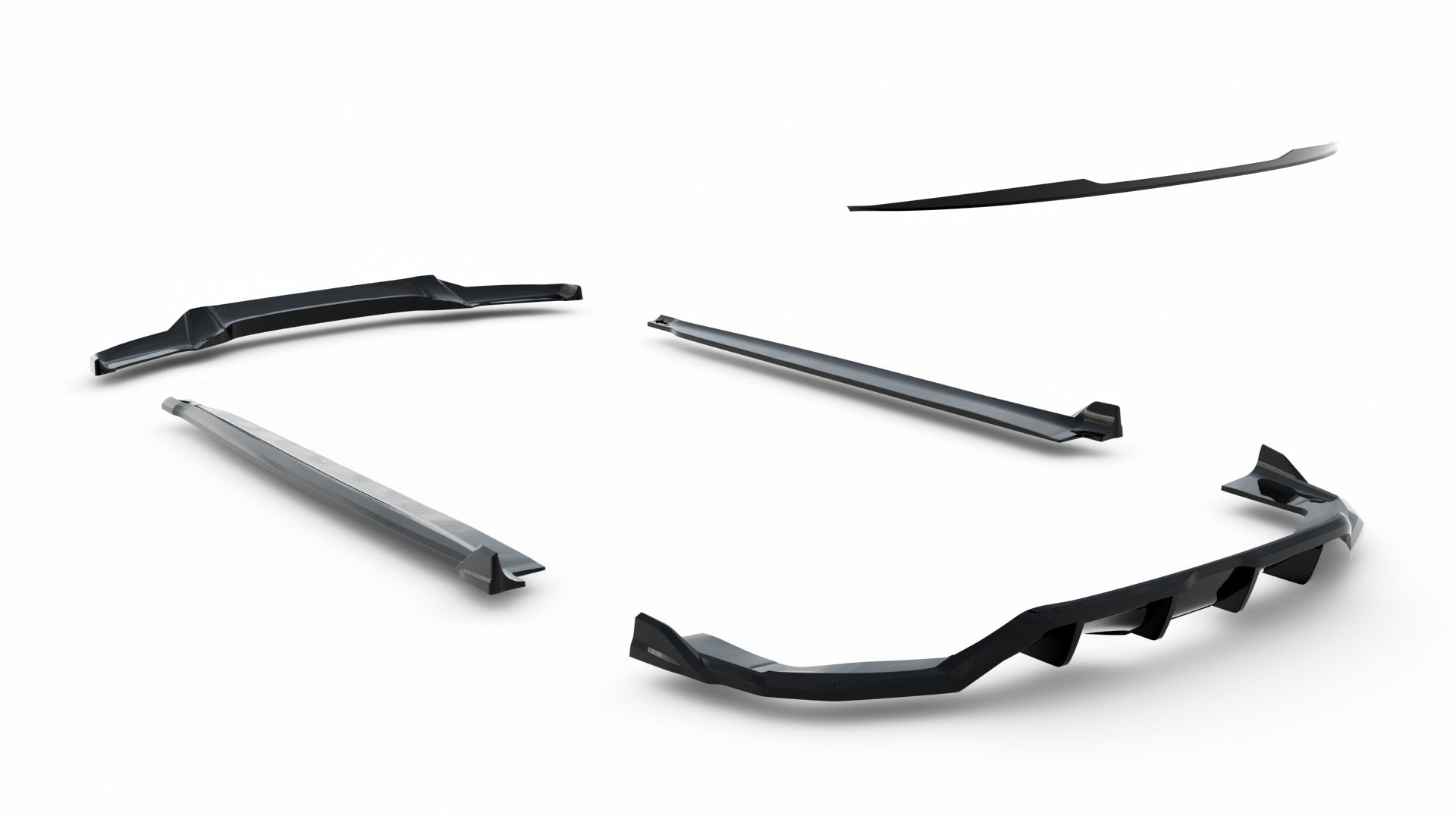 Maxton Design Set of Splitters V.2 para BMW X6 M-Pack F16 - imagen 15