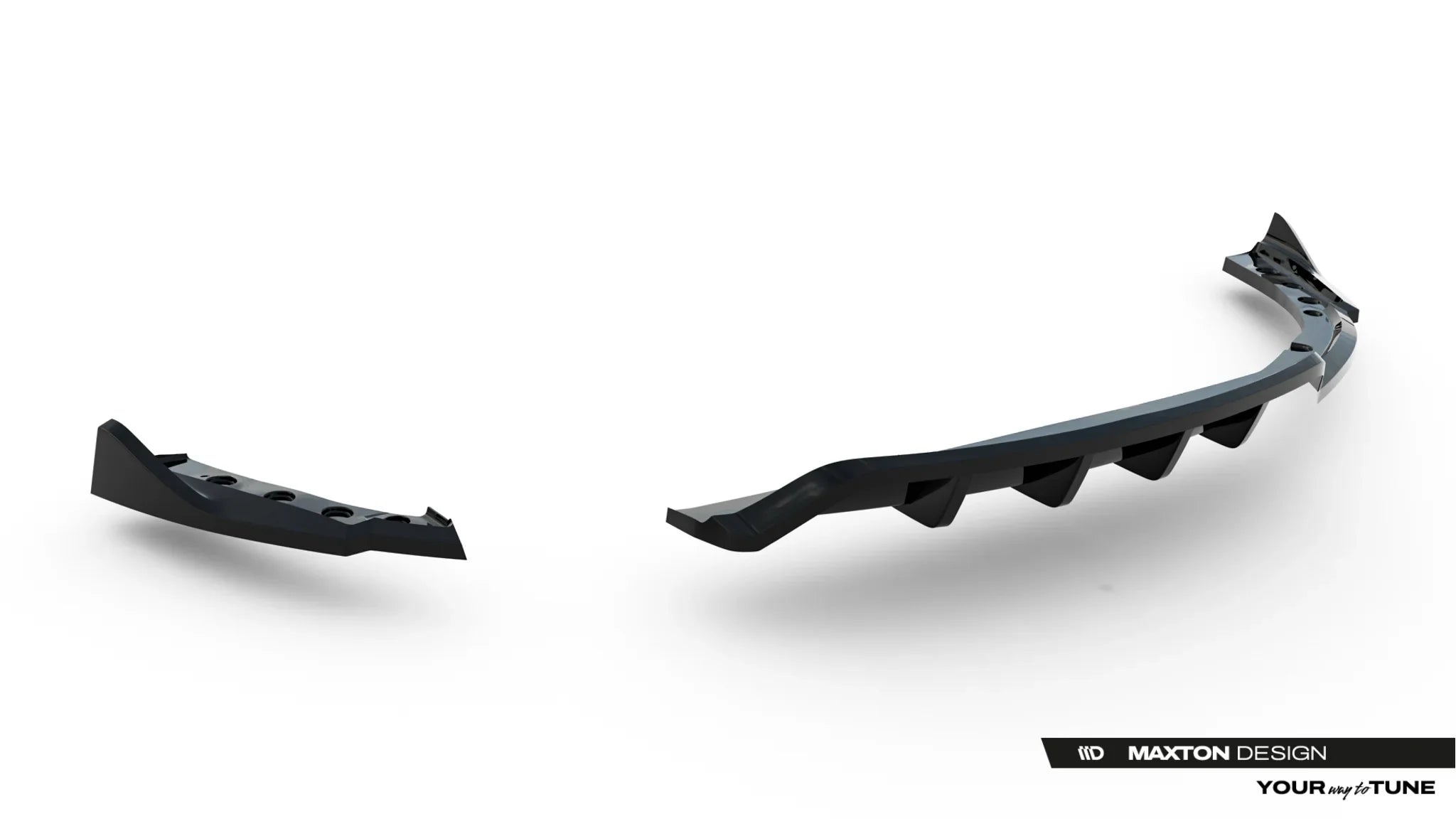 Maxton Design Splitter trasero (with vertical bars) V.2 para BMW Z4 M-Pack E89 Facelift - imagen 7