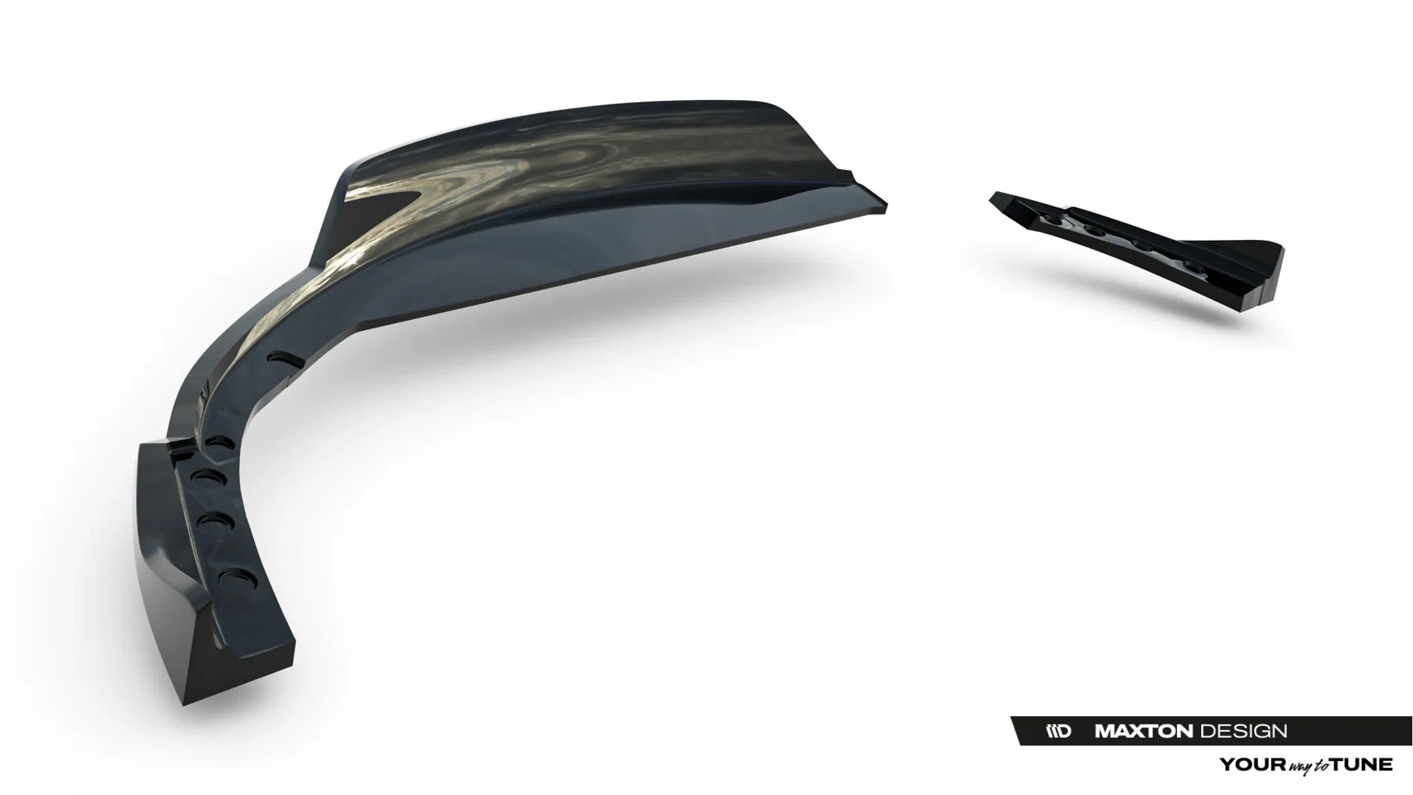 Maxton Design Splitter trasero (with vertical bars) V.2 para BMW Z4 M-Pack E89 Facelift - imagen 8