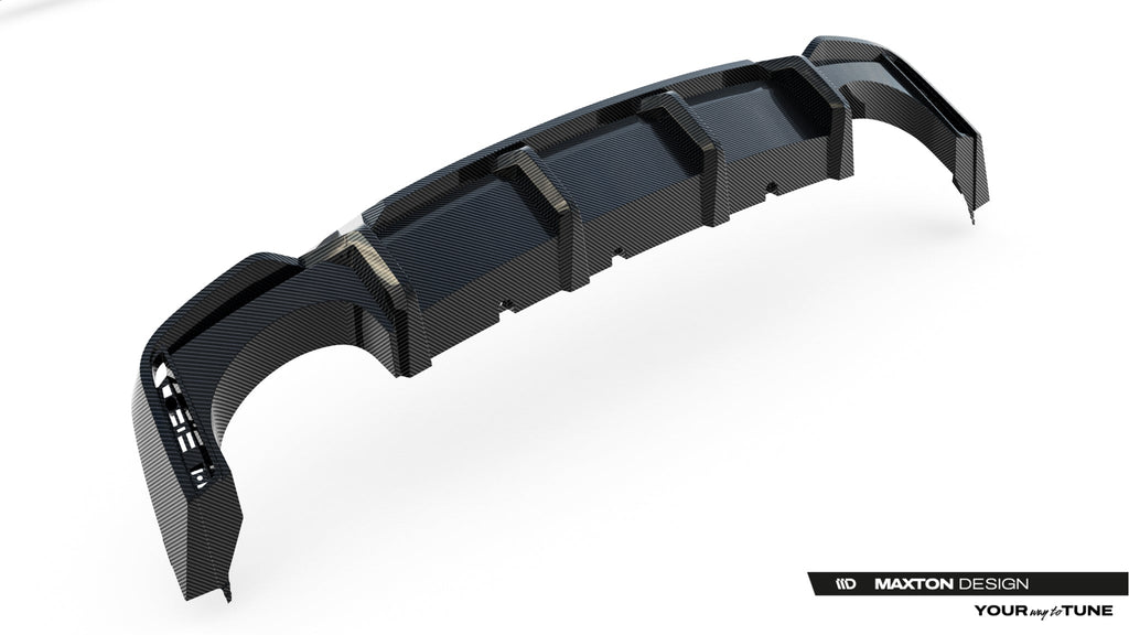 Maxton Design Prepreg Carbon Fiber Rear Diffuser para Audi RS6 C8 / C8 Facelift (version without towbar) - imagen 11