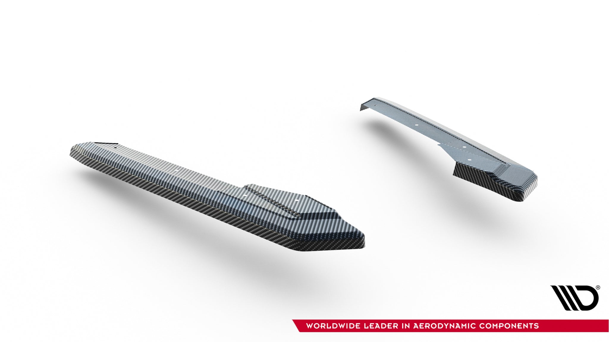 Maxton Design Splitters laterales traseros de fibra de carbono pre-preg para Audi RS7 C8 - imagen 4