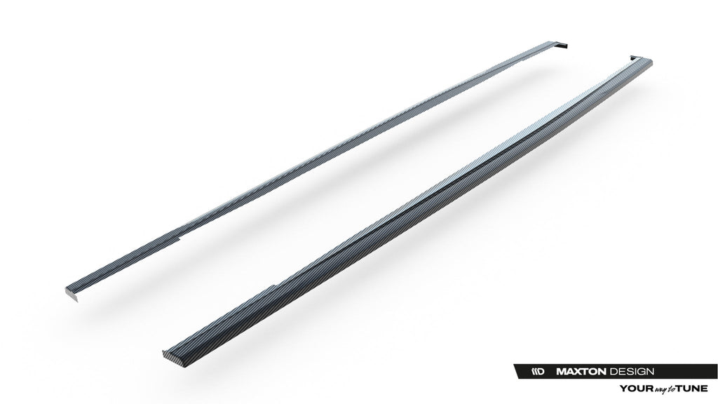 Maxton Design Prepreg Carbon Fiber Side Skirts para Audi RS6 C8 / C8 Facelift - imagen 8