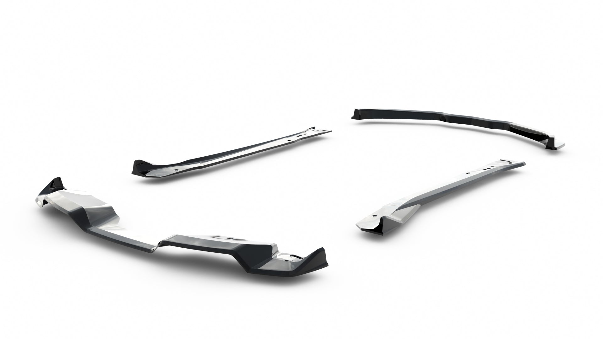 Maxton Design Set Of Splitters para Chevrolet Corvette Z06 C7 - imagen 20