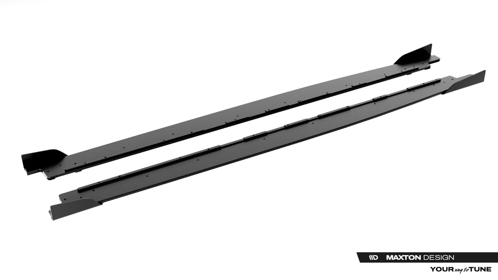 Maxton Design Street Pro Side Skirts Diffusers + Flaps para Cupra Leon ST / Hatchback Mk1 Facelift - imagen 7
