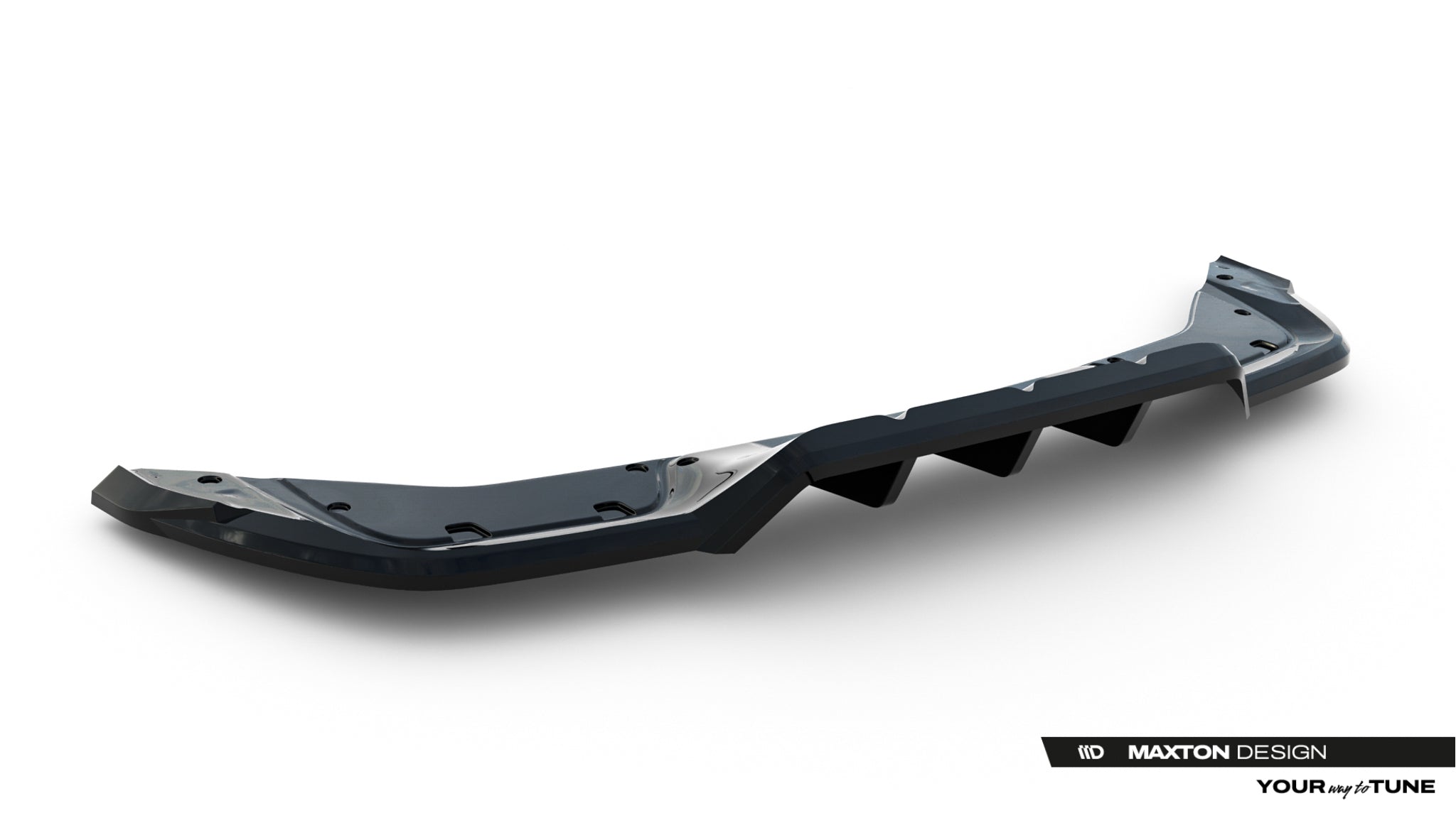 Maxton Design Splitter trasero (with vertical bars) V.2 para Cupra Leon Hatchback Mk1 Facelift - imagen 4