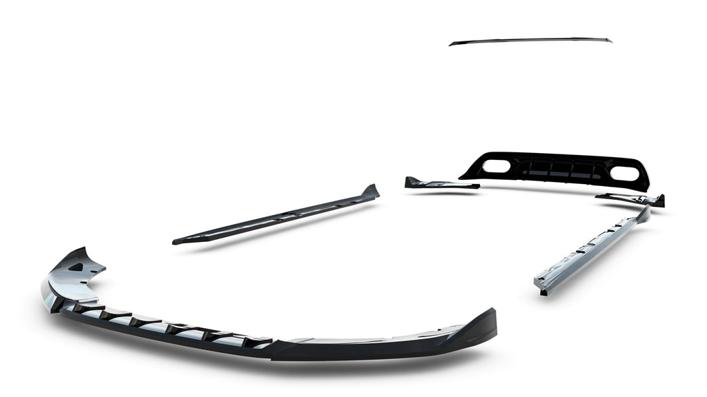 Maxton Design Set of Splitters V.1 para Cupra Leon Hatchback Mk1 Facelift - imagen 15