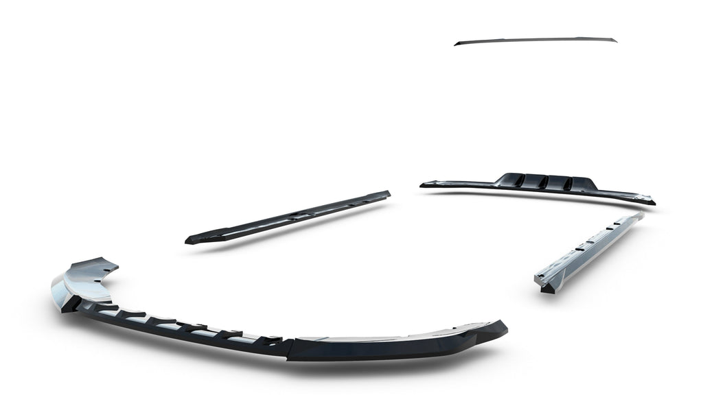 Maxton Design Set of Splitters V.2 para Cupra Leon Hatchback Mk1 Facelift - imagen 13