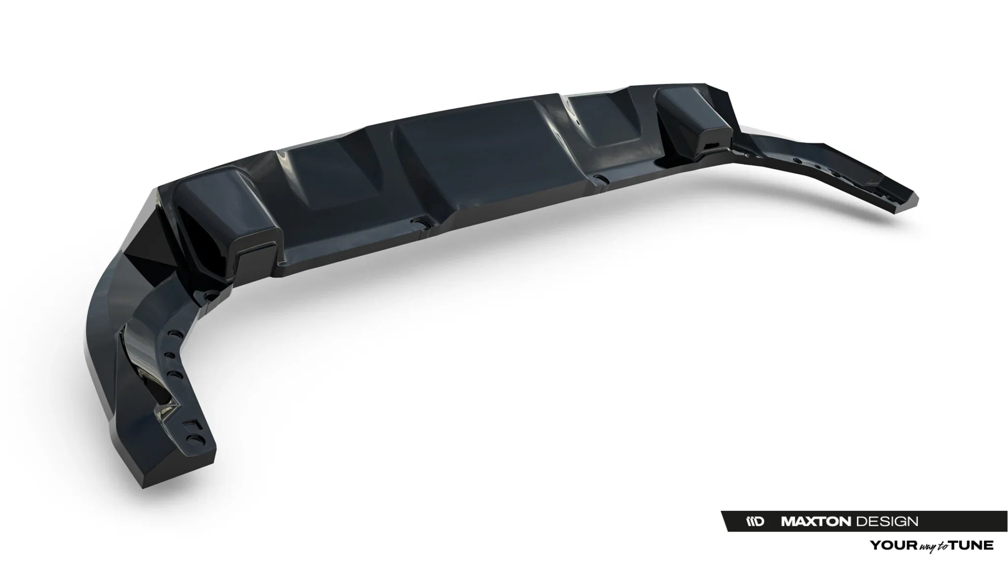 Maxton Design Splitter trasero (with vertical bars) para Dacia Duster Mk3 - imagen 6