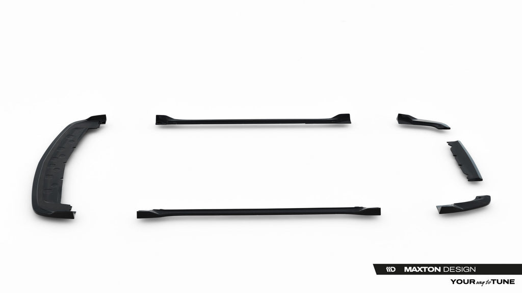 Maxton Design Set Of Splitters para Dodge Challenger SRT Hellcat Widebody Mk3 - imagen 14