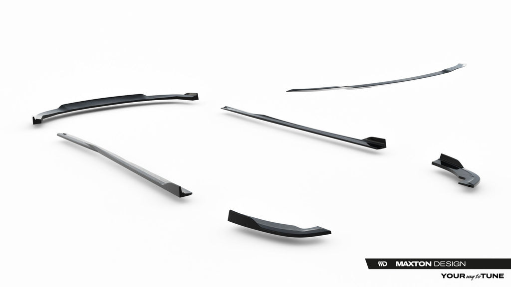 Maxton Design Set Of Splitters para Dodge Charger SRT Mk7 Facelift - imagen 13