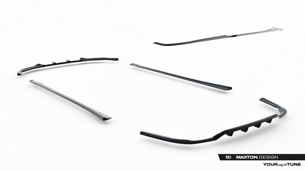 Maxton Design Set Of Splitters para Dodge Charger RT Mk7 Facelift - imagen 19