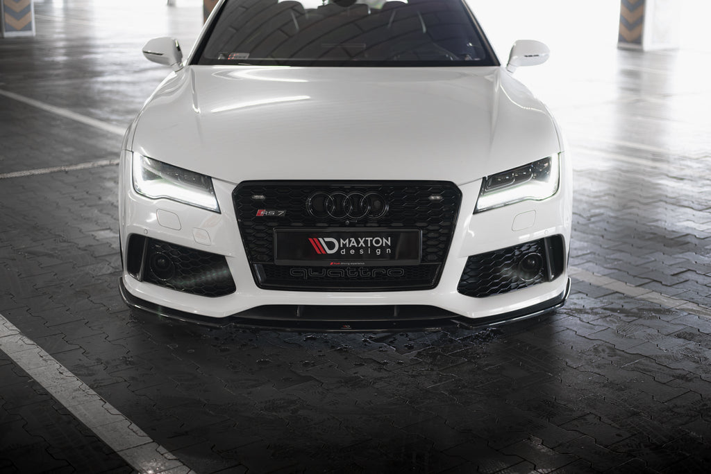Maxton Design Splitter delantero V.4 para Audi RS7 C7 - imagen 2