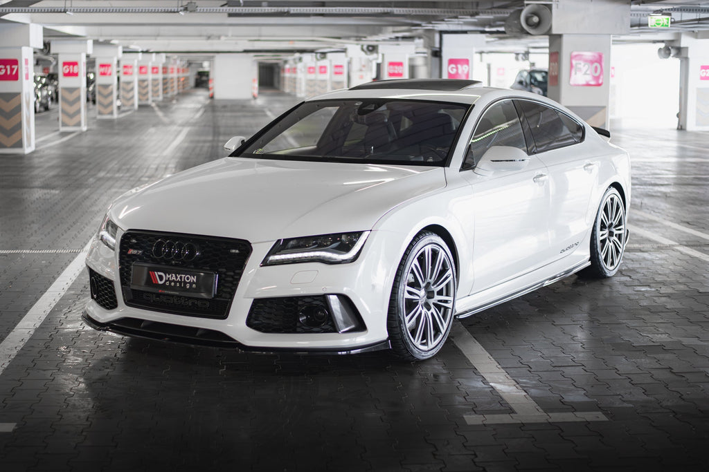 Maxton Design Splitter delantero V.4 para Audi RS7 C7 - imagen 1