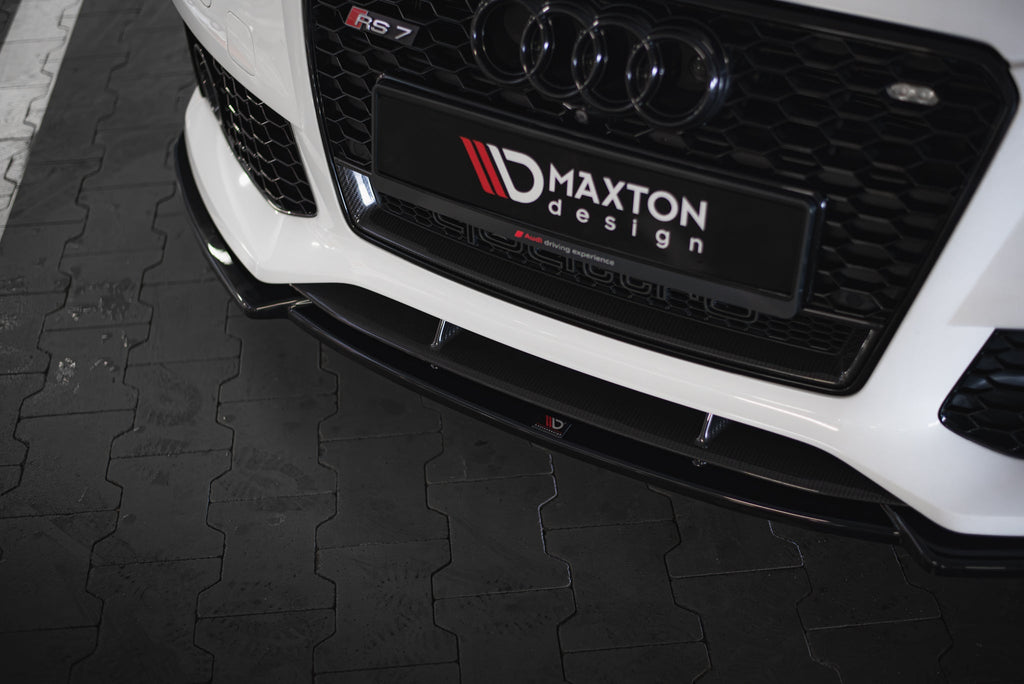 Maxton Design Splitter delantero V.4 para Audi RS7 C7 - imagen 4