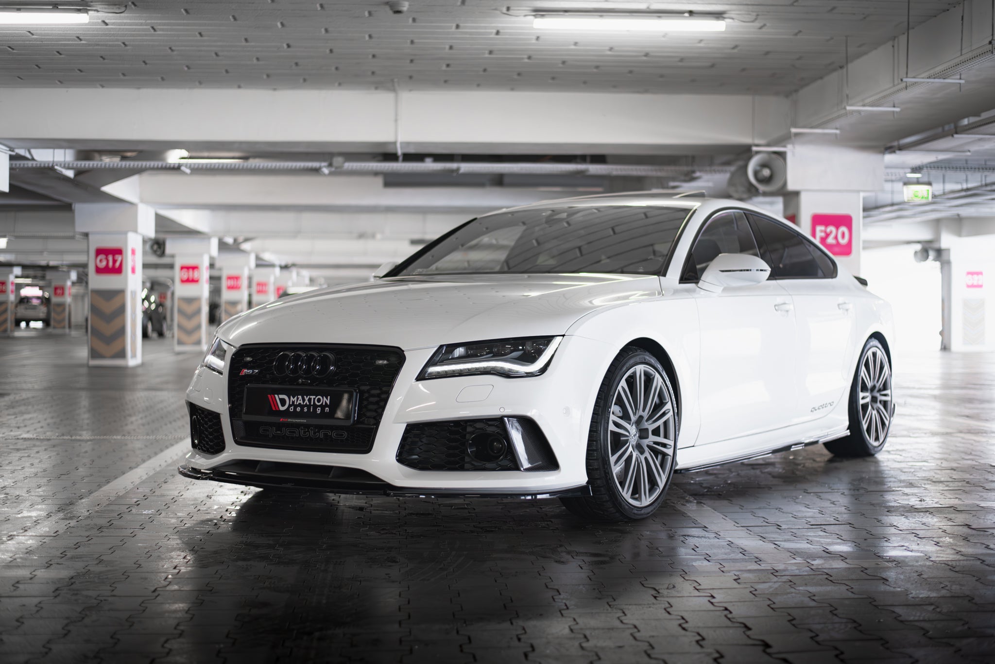 Maxton Design Splitter delantero V.4 para Audi RS7 C7 - imagen 3