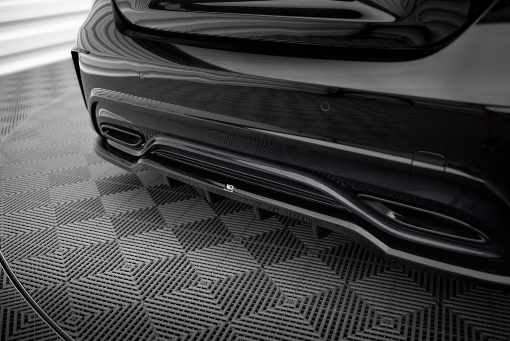 Maxton Design Splitter trasero (With Vertical Bars) para Mercedes-Benz A AMG-Line W176 Facelif - imagen 4