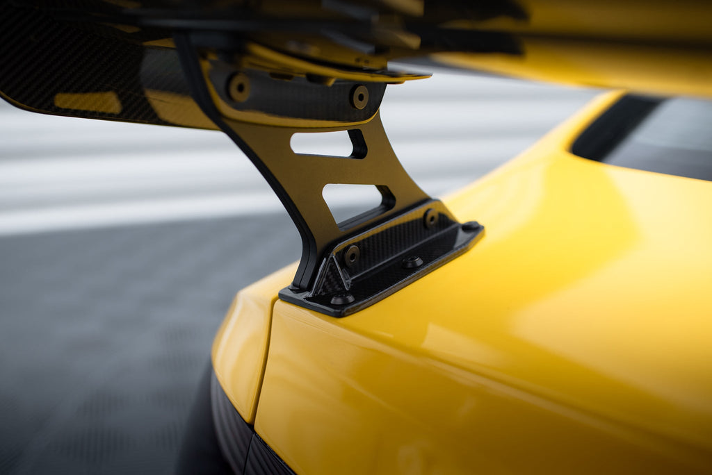 Maxton Design Alerón de carbono With External Brackets Uprights + LED para Audi A5 Coupe 8T - imagen 11