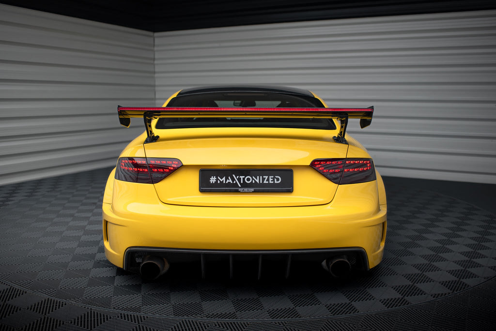Maxton Design Alerón de carbono With External Brackets Uprights + LED para Audi A5 Coupe 8T - imagen 6