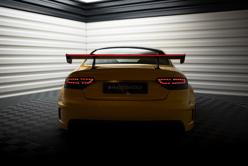 Maxton Design Alerón de carbono With Upper Swan Mounting + LED para Audi A5 Coupe 8T - imagen 1