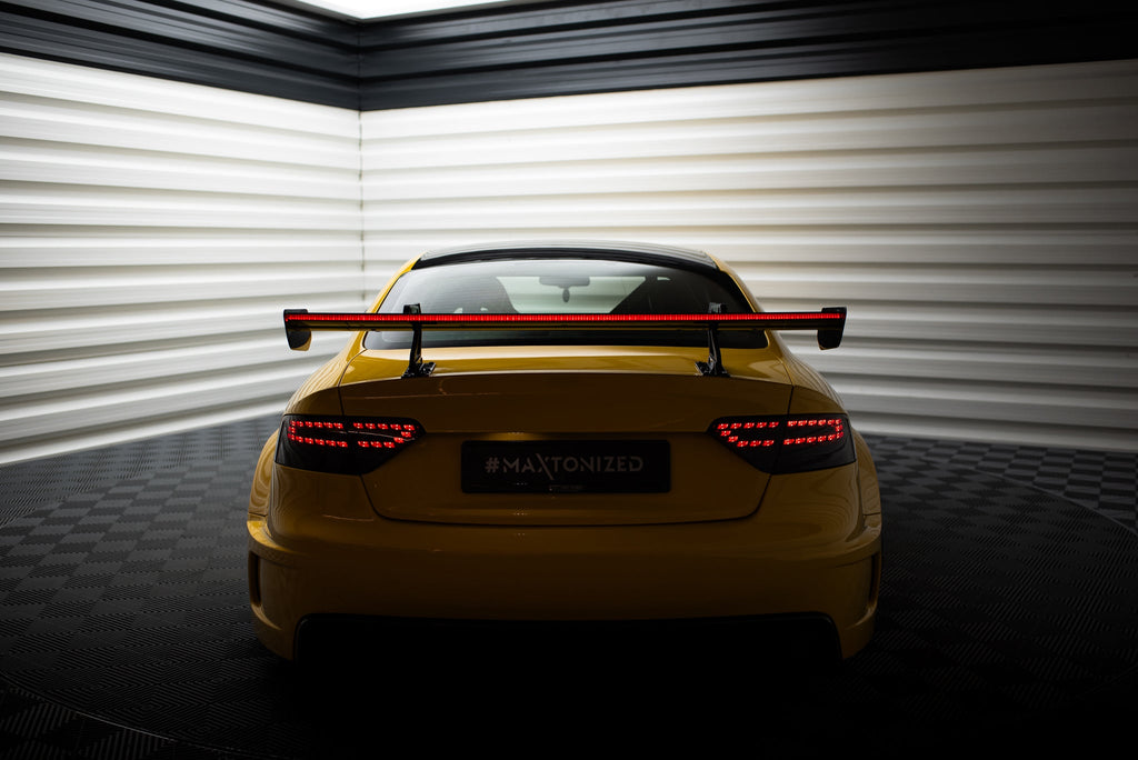 Maxton Design Alerón de carbono With Upper Swan Mounting + LED para Audi A5 Coupe 8T - imagen 3