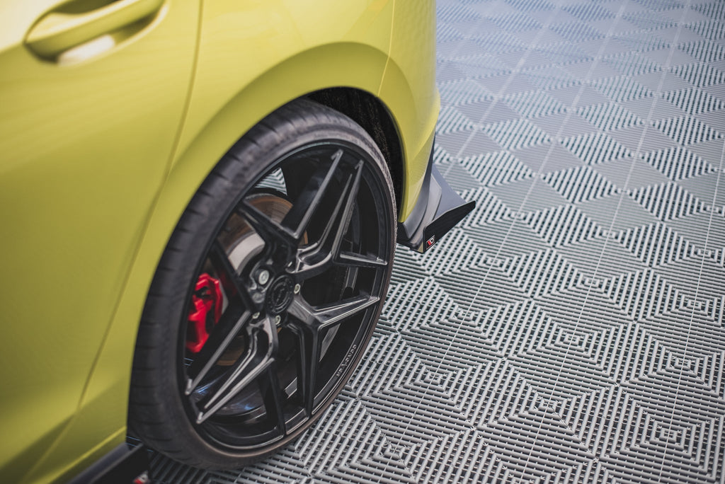 Maxton Design Street Pro Rear Side Splitters + Flaps para Volkswagen Golf GTI Clubsport Mk8 - imagen 2