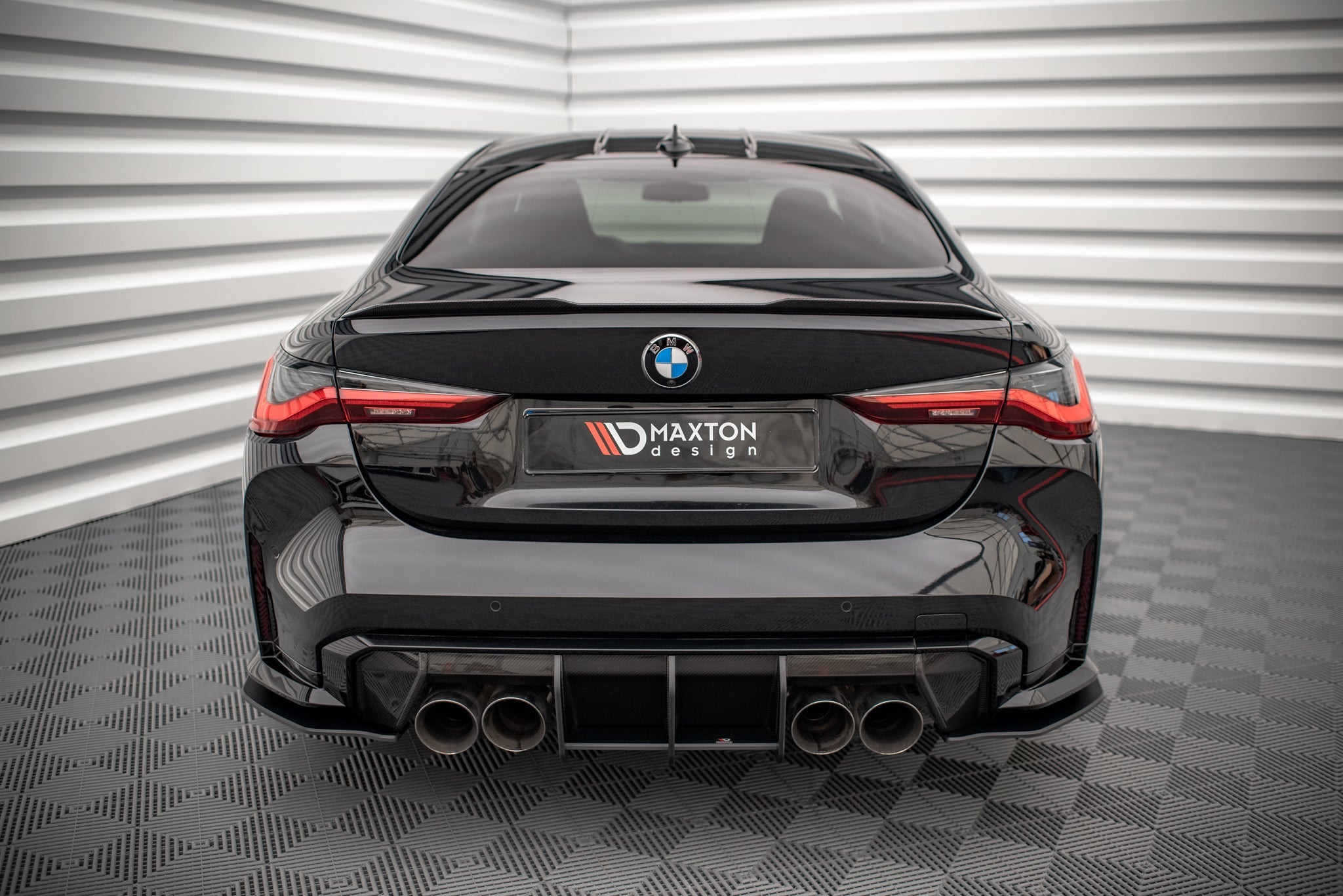 Maxton Design Street Pro Rear Diffuser para BMW M4 G82 - imagen 2