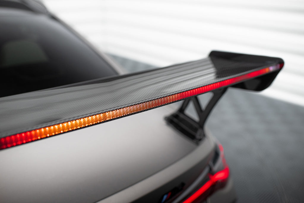 Maxton Design Alerón de carbono With External Brackets Uprights + LED para BMW M4 G82 / G82 Facelift / M440i / 4 M-Pack G22 / G22 Facelift - imagen 8
