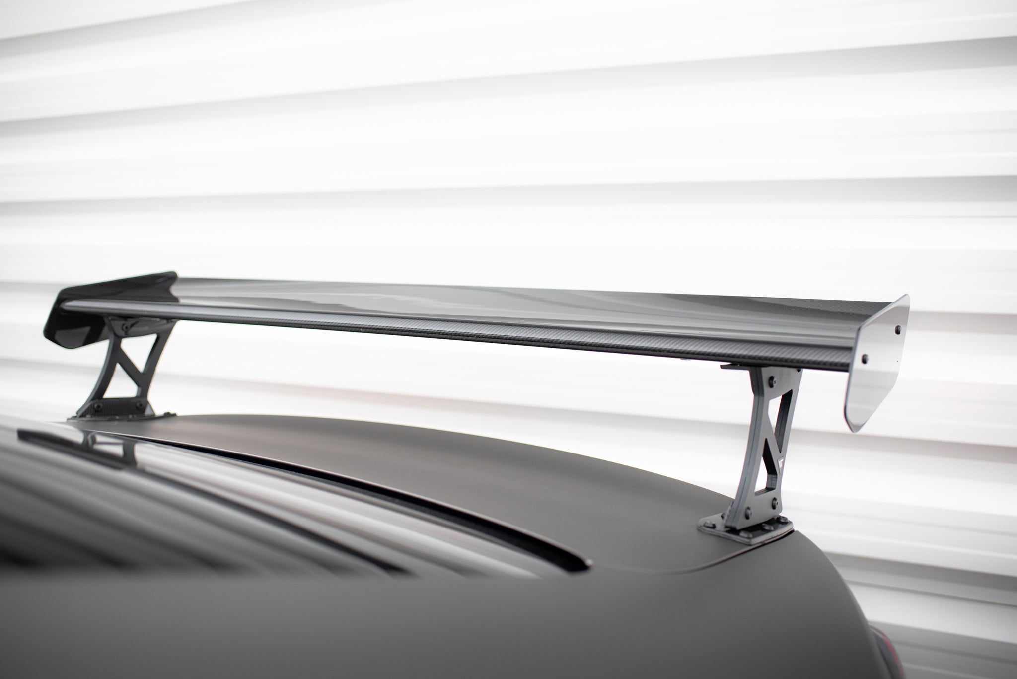 Maxton Design Alerón de carbono With External Brackets Uprights + LED para BMW M4 G82 / G82 Facelift / M440i / 4 M-Pack G22 / G22 Facelift - imagen 13