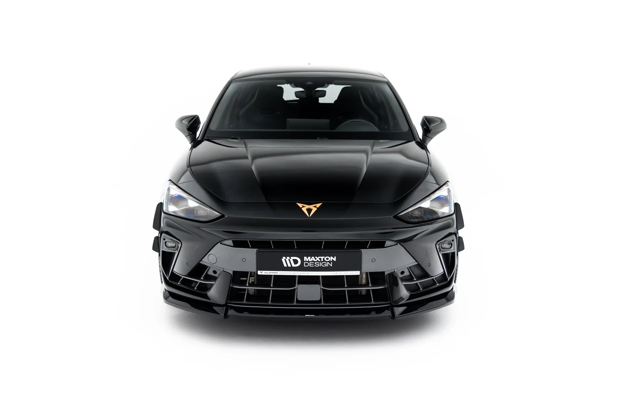 Maxton Design Splitter delantero V.2 para Cupra Leon Hatchback Mk1 Facelift - imagen 2