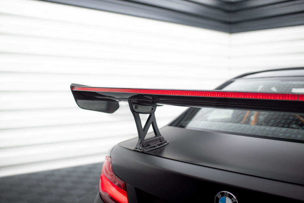 Maxton Design Alerón de carbono With Internal Brackets Uprights + LED para BMW M2 F87 / 2 / 2 M-Pack F22 - imagen 16
