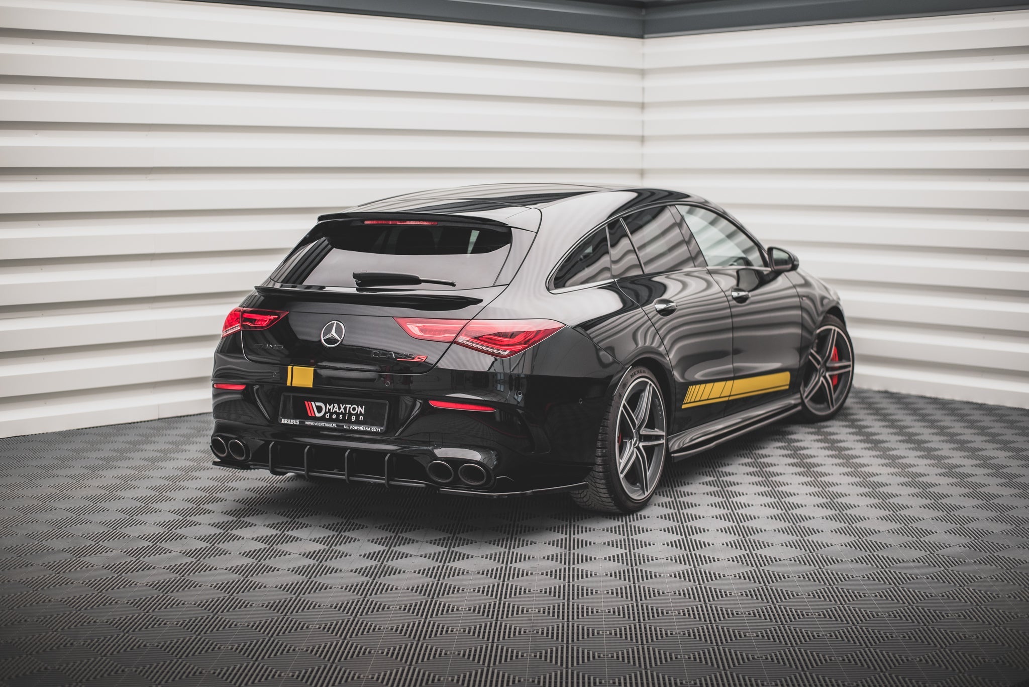 Maxton Design Street Pro Rear Diffuser para Mercedes-AMG CLA 35 / 45 Aero C118 - imagen 1