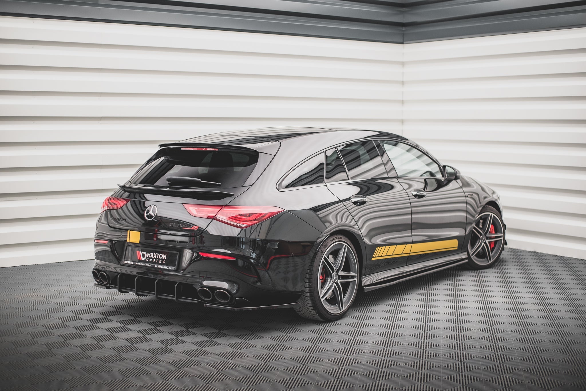Maxton Design Splitters laterales traseros para Mercedes-AMG CLA 35 Aero / 45 Aero C118 - imagen 2