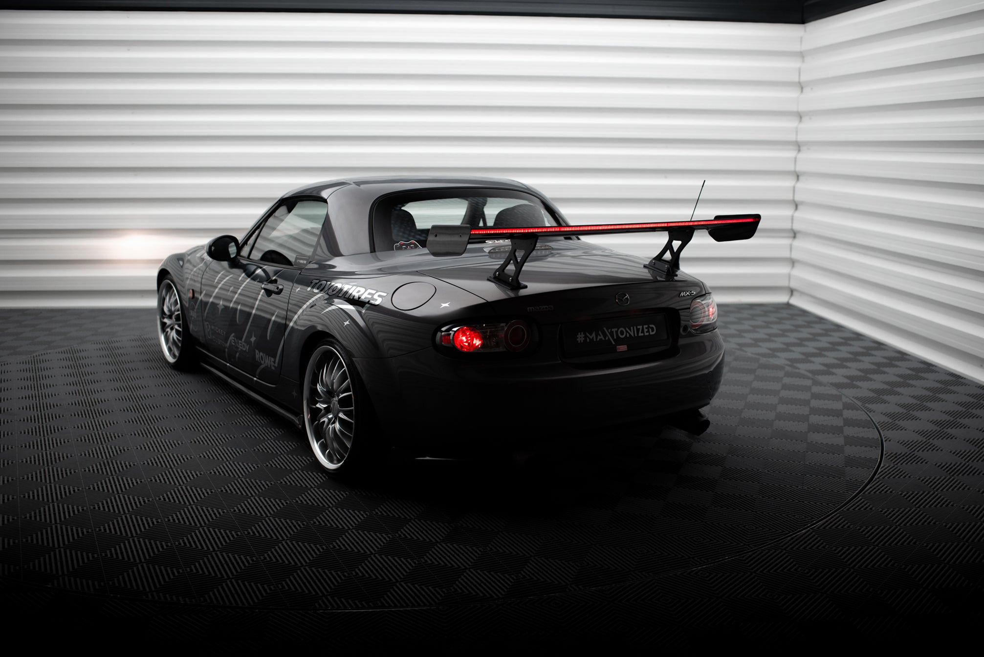 Maxton Design Alerón de carbono + LED para Mazda MX5 Hardtop NC(MK3) - imagen 15