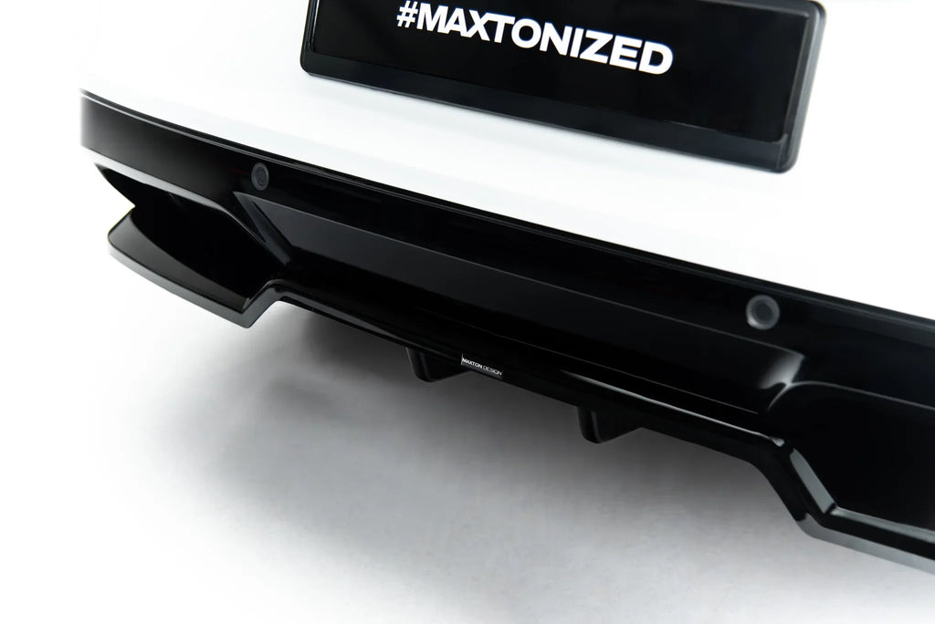 Maxton Design Splitter trasero (with vertical bars) para Volkswagen T-Roc R-Line Mk2 - imagen 2