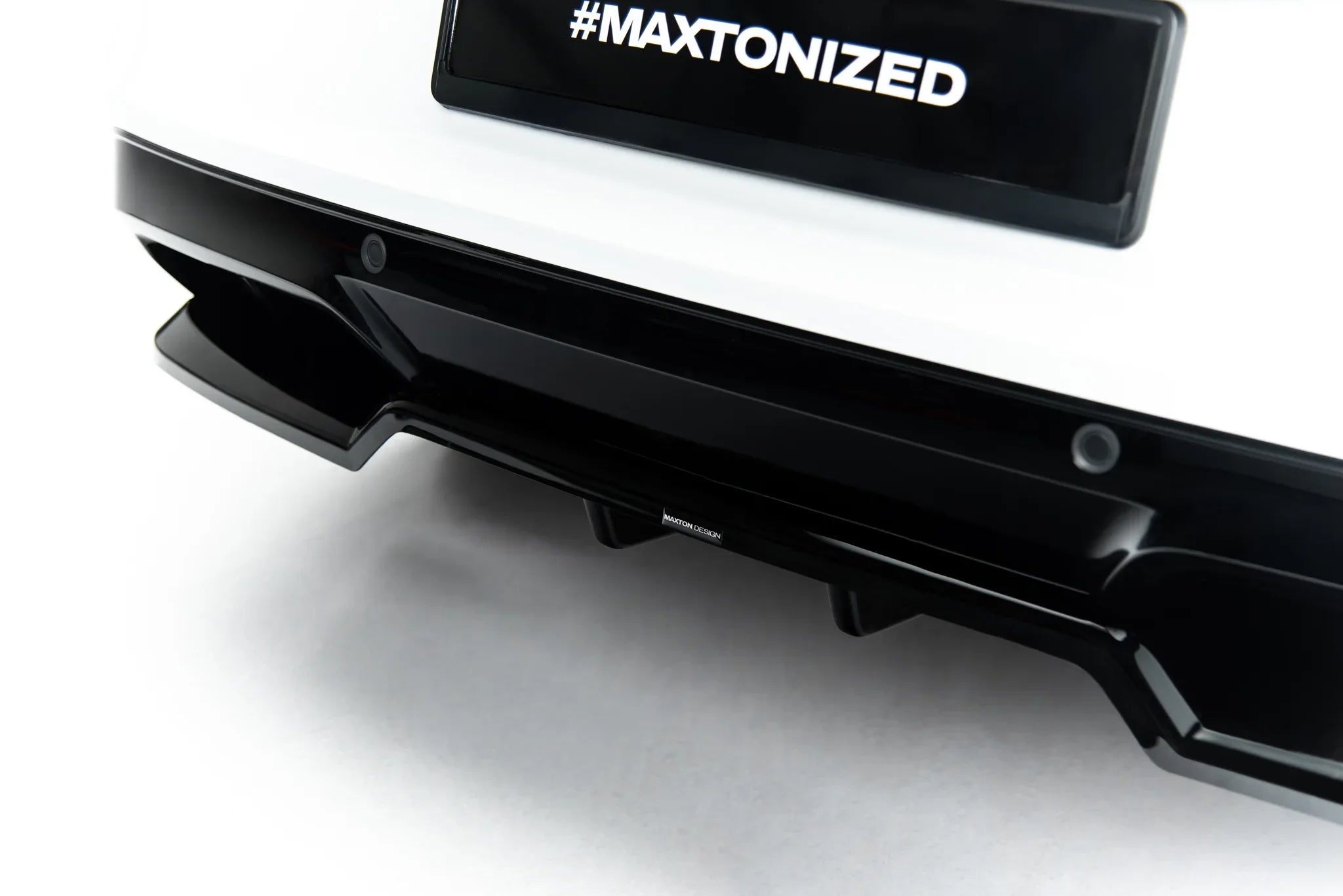 Maxton Design Splitter trasero (with vertical bars) para Volkswagen T-Roc R-Line Mk2 - imagen 2