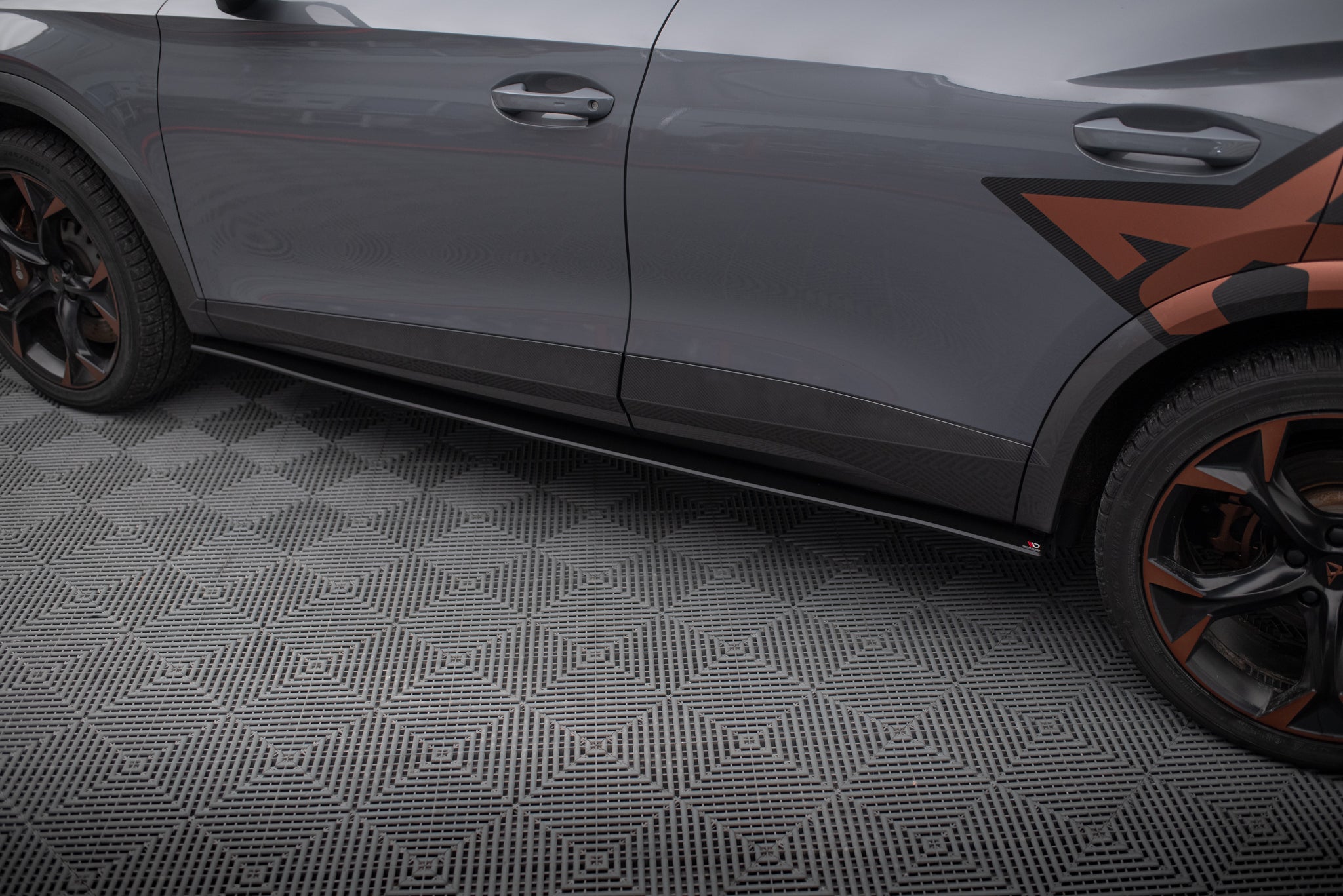 Maxton Design Street Pro Side Skirts Diffusers para Cupra Formentor Mk1 - imagen 2
