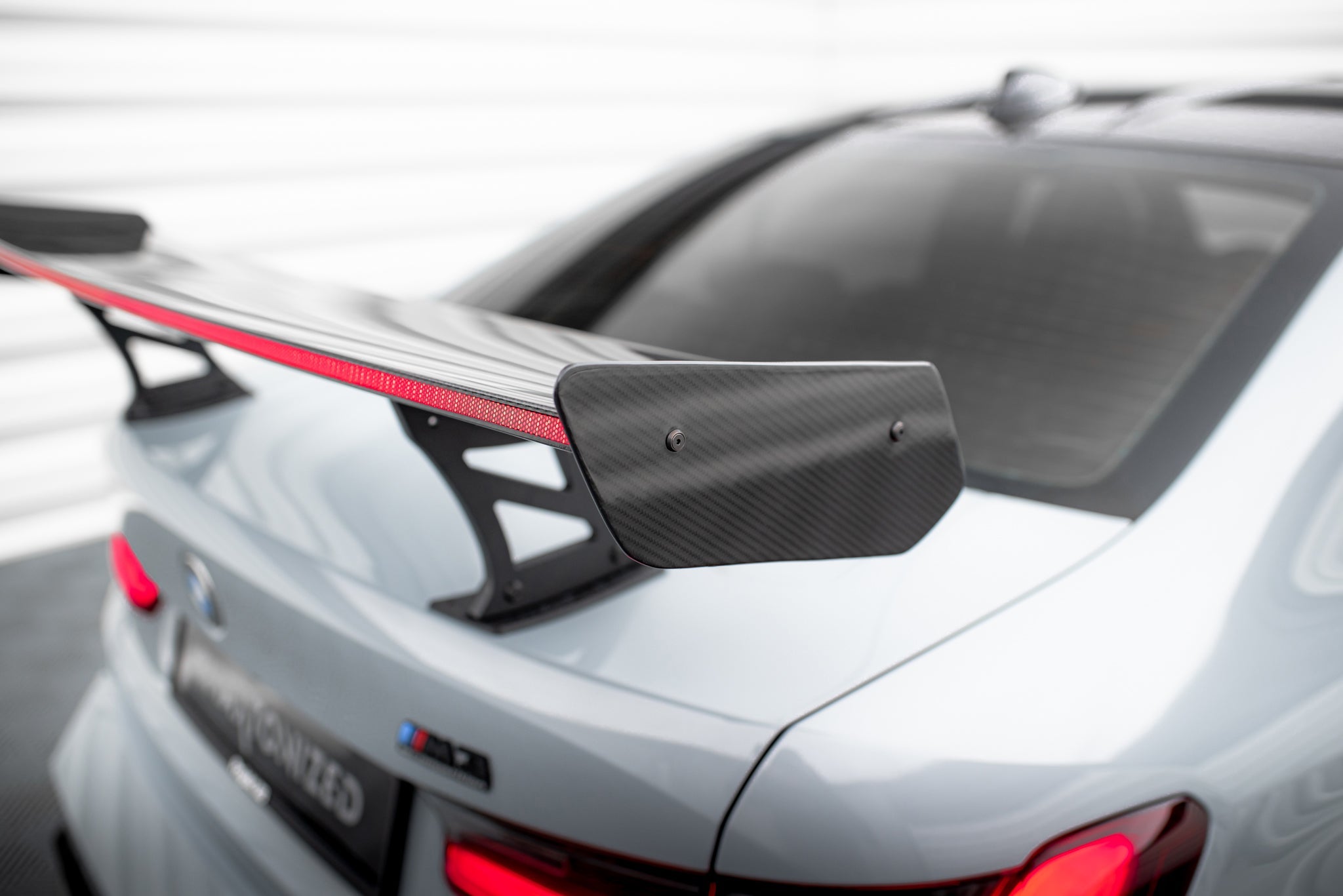 Maxton Design Alerón de carbono With Internal Brackets Uprights + LED para BMW M3 G80 / M340i G20 / 3 M-Pack G20 / 3 Standard G20 - imagen 8