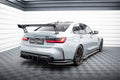 Maxton Design Alerón de carbono With External Brackets Uprights para BMW M3 G80 / M340i G20 / 3 M-Pack G20 / 3 Standard G20 - imagen 1