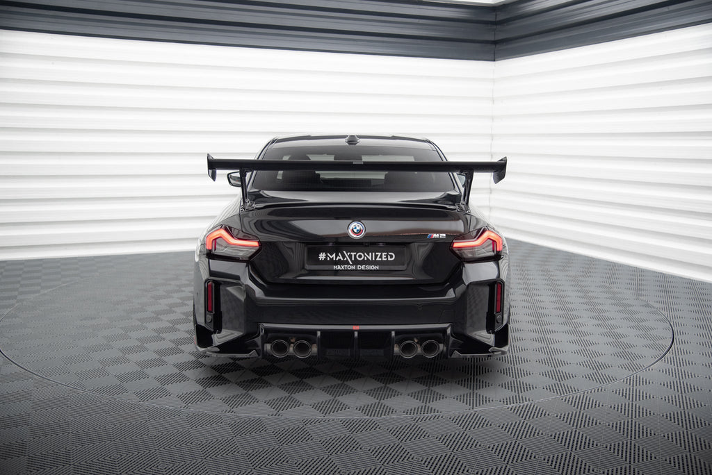 Maxton Design Carbon Fiber Spoiler With External Brackets Uprights para BMW M2 G87 / M240i / 2 M-Pack / 2 Standard G42 - imagen 1