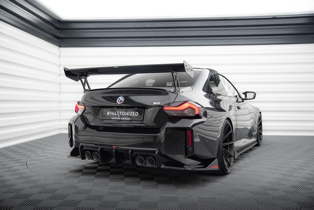 Maxton Design Carbon Fiber Spoiler With External Brackets Uprights para BMW M2 G87 / M240i / 2 M-Pack / 2 Standard G42 - imagen 2