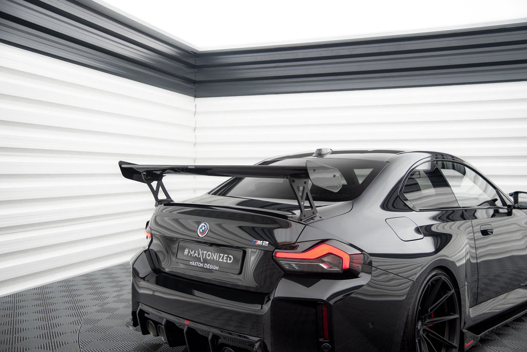 Maxton Design Carbon Fiber Spoiler With External Brackets Uprights para BMW M2 G87 / M240i / 2 M-Pack / 2 Standard G42 - imagen 5